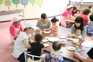 試食の様子