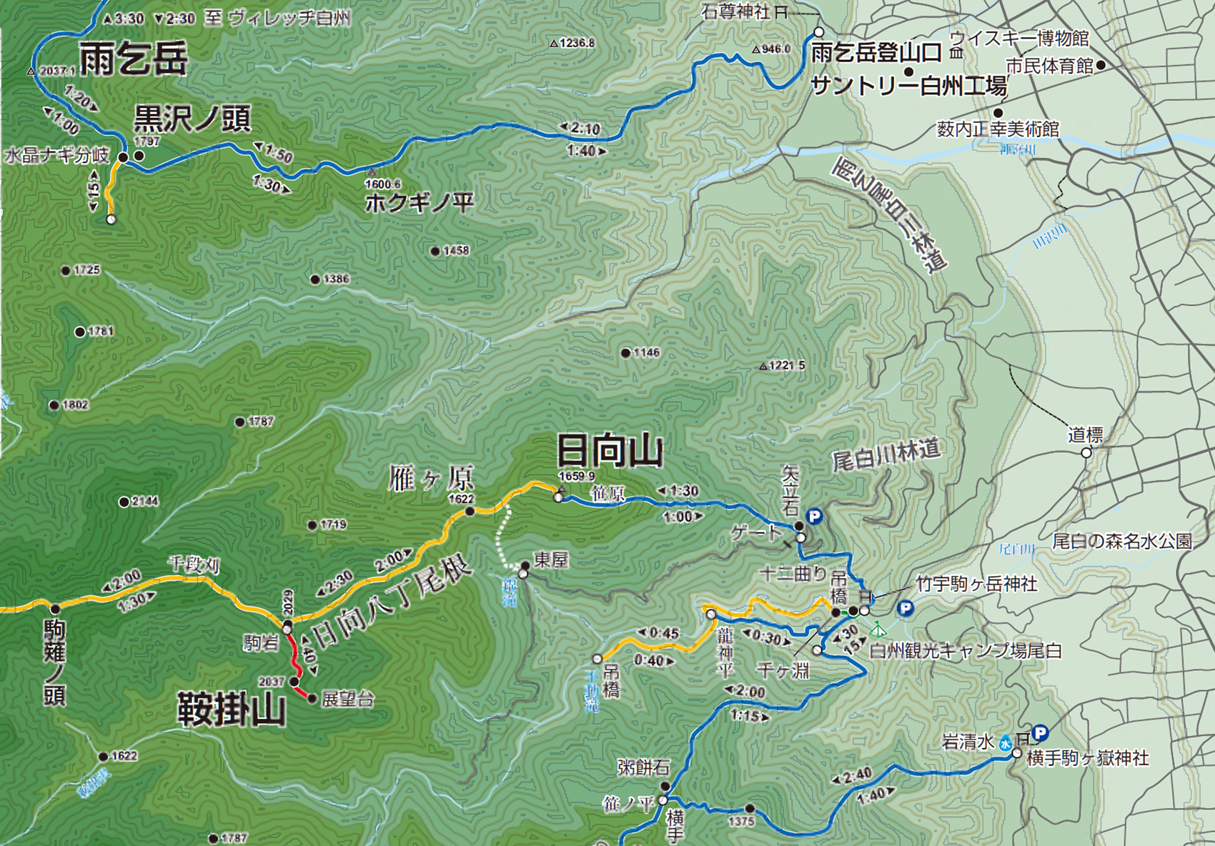 雨乞岳について 山梨県北杜市 月見里県星見里市 公式サイト