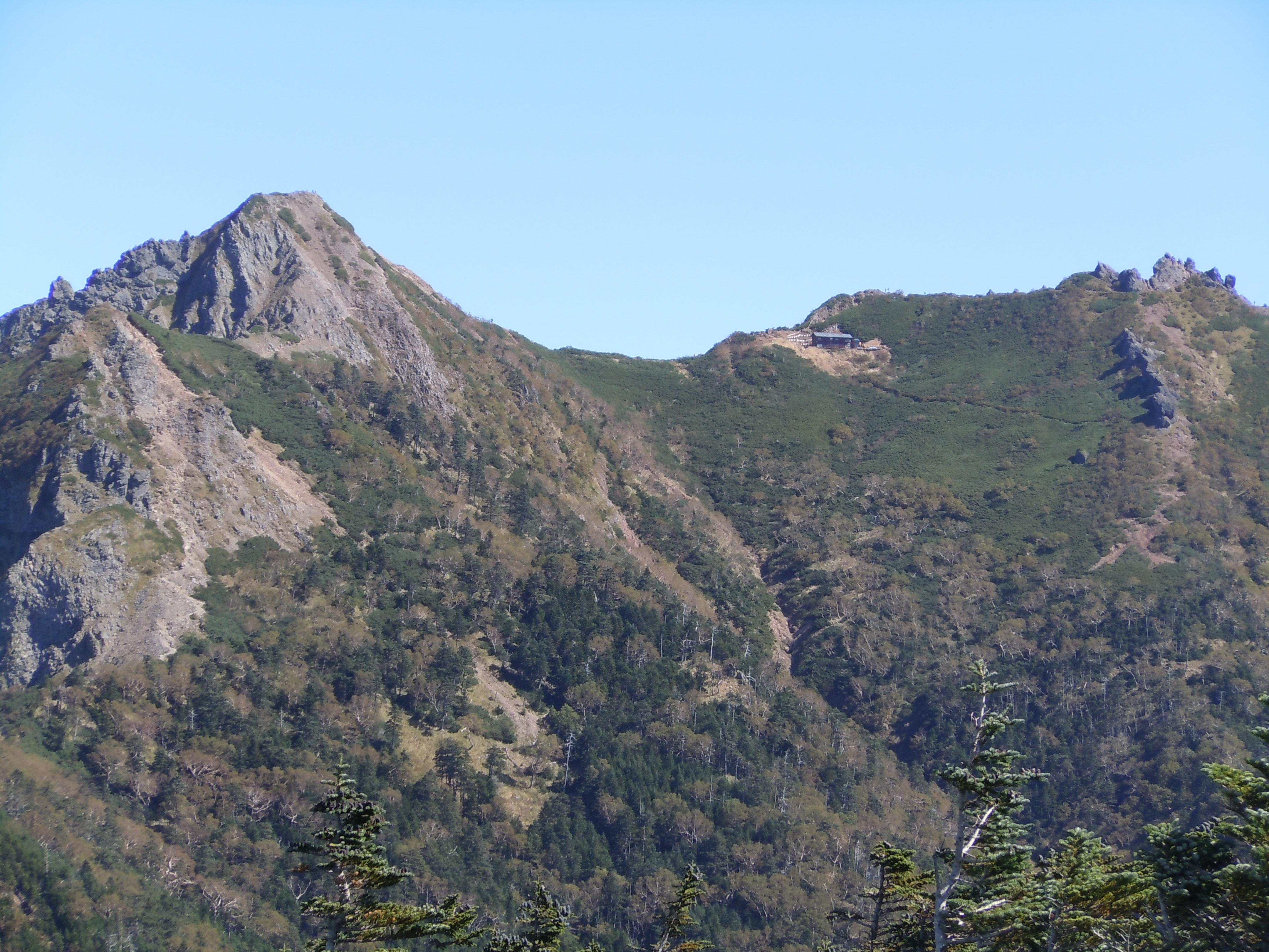 権現岳(編笠山からギボシ・権現岳) 中級 2,715m.JPG