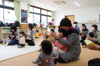 親子の様子