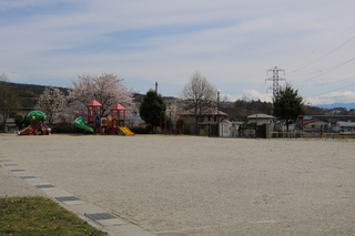 須玉保育園・園庭