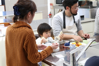 ママも一緒だからなお美味しい