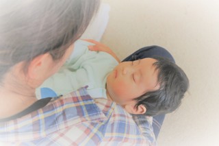 子どもの寝顔