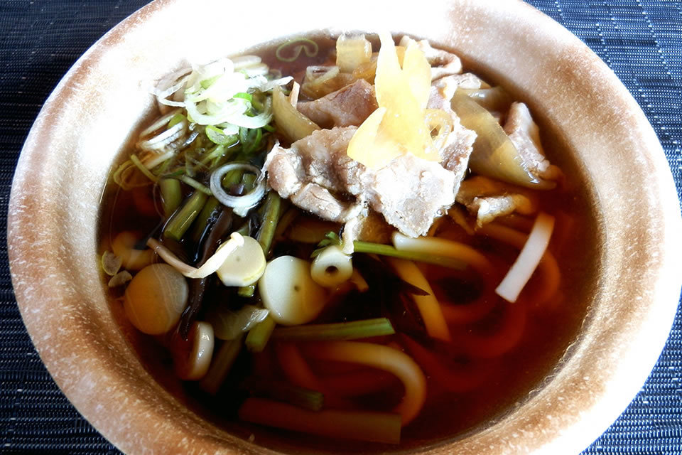 肉＆山菜うどん