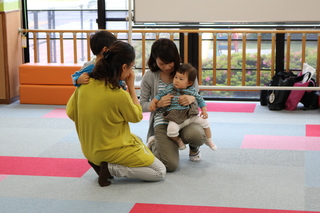 親子の様子