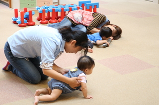 親子の様子