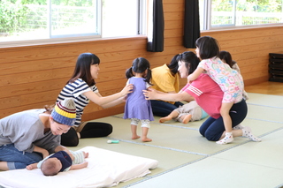 親子の様子