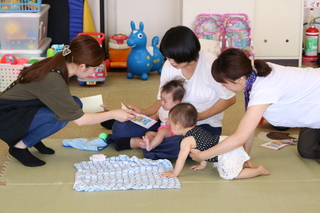 親子の様子