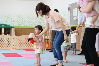 親子の様子