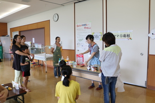 試食会の様子