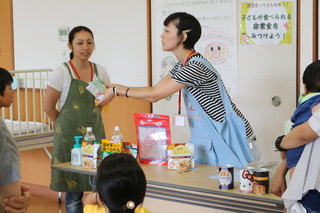 試食会の様子