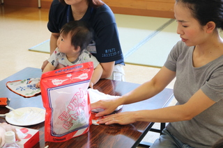 試食会の様子