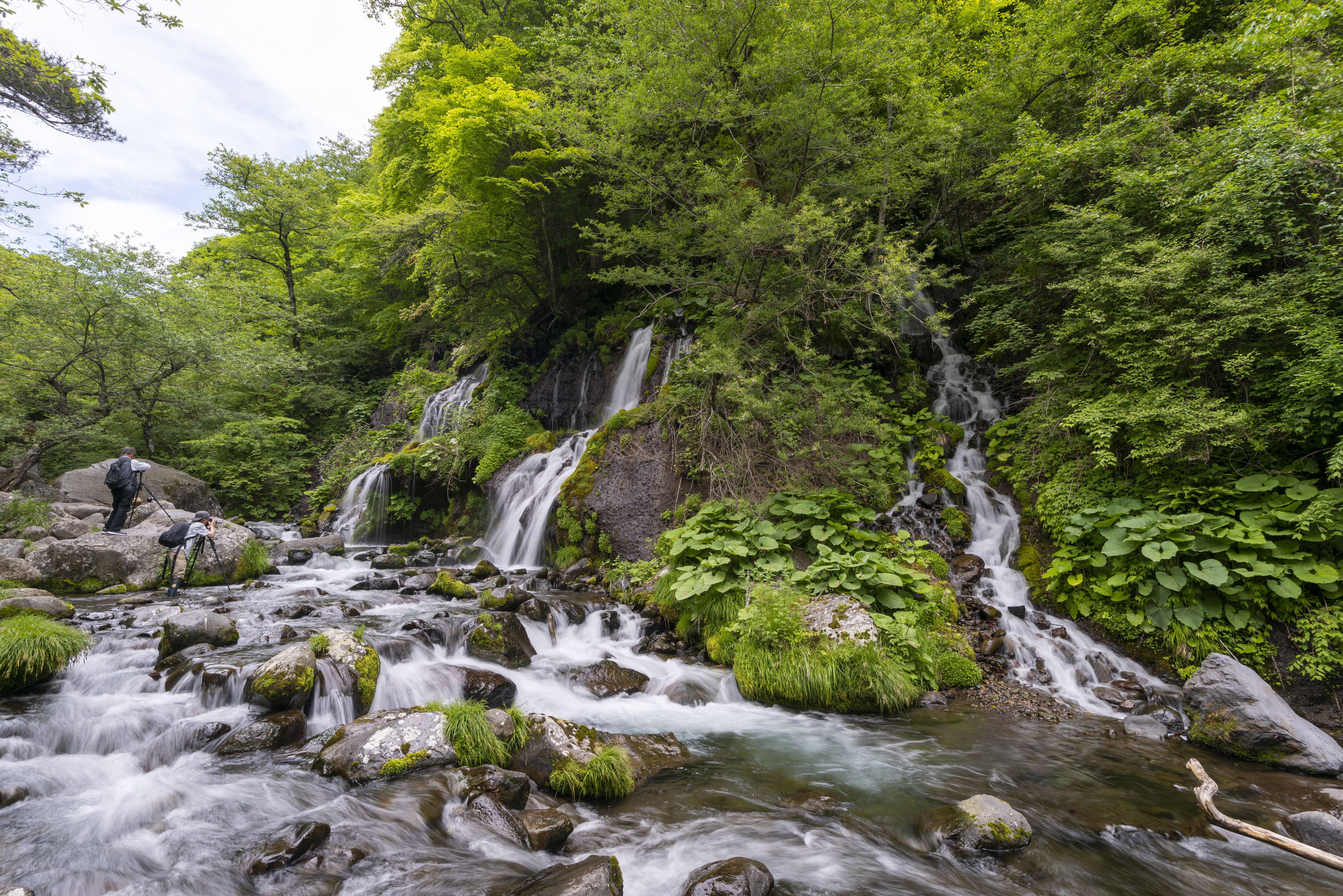 川俣川渓谷（吐竜の滝）