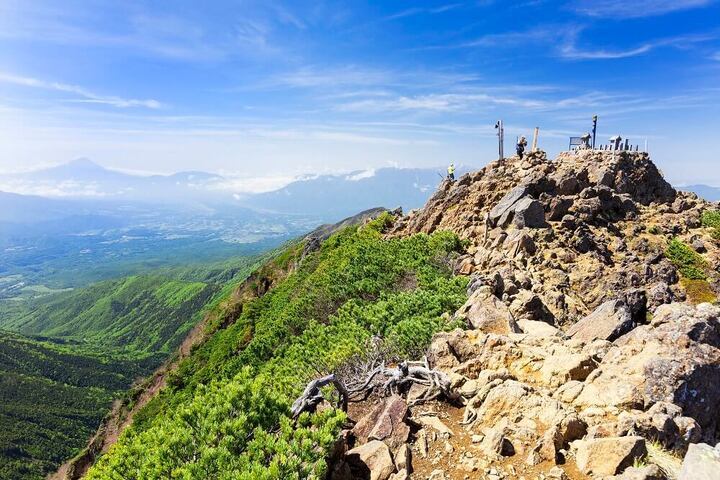 ベテランなら日帰りも県界尾根から八ヶ岳主峰ヘ