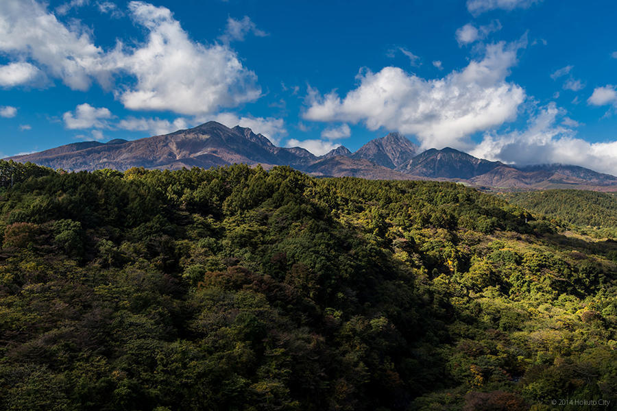 07.高原大橋からの八ヶ岳と川俣川渓谷 11の写真