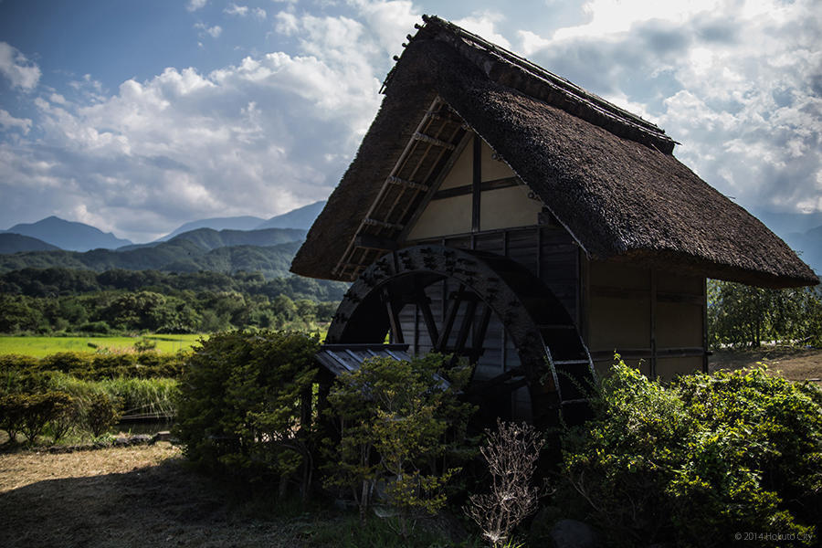 23.武川米の郷、田園風景 05の写真