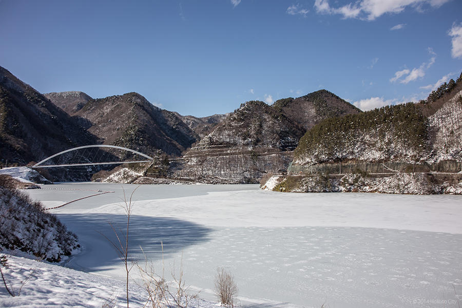 雪景色 07 (みずがき湖)の写真