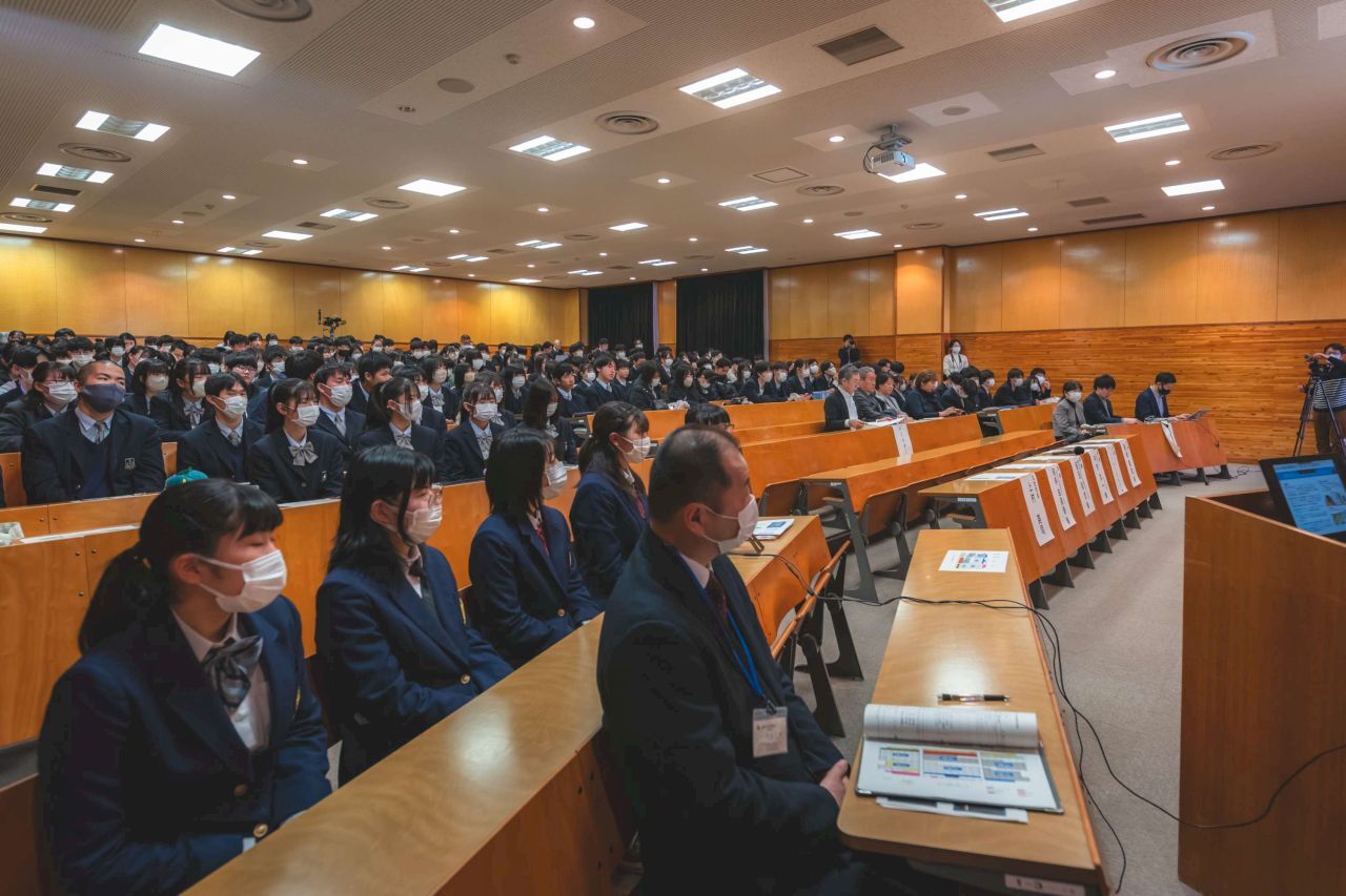 水の山ユースアイディアプロジェクト報告会-開始前の様子