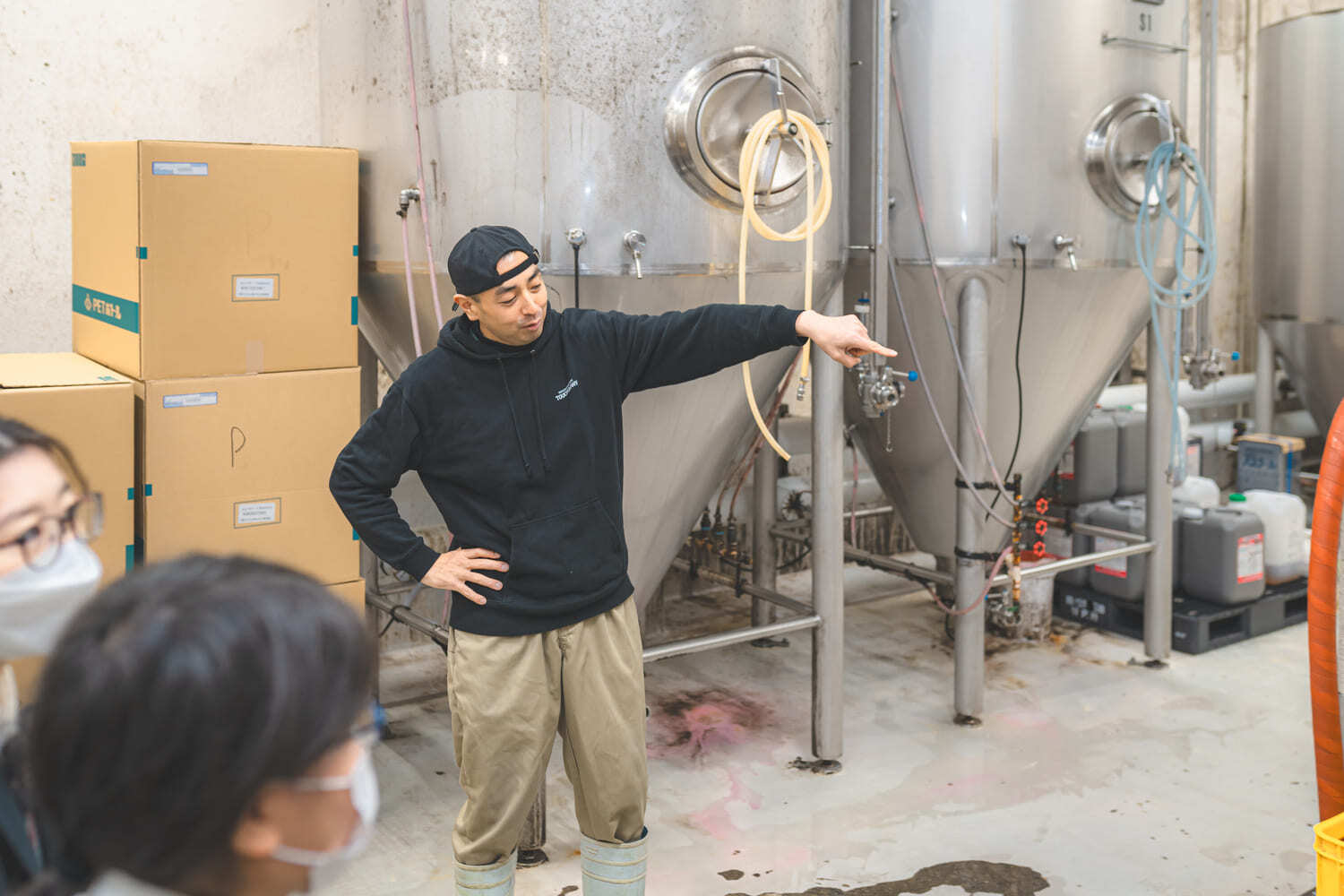 ROCK 地下1F ビール工場