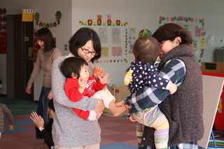 親子同士のふれあい