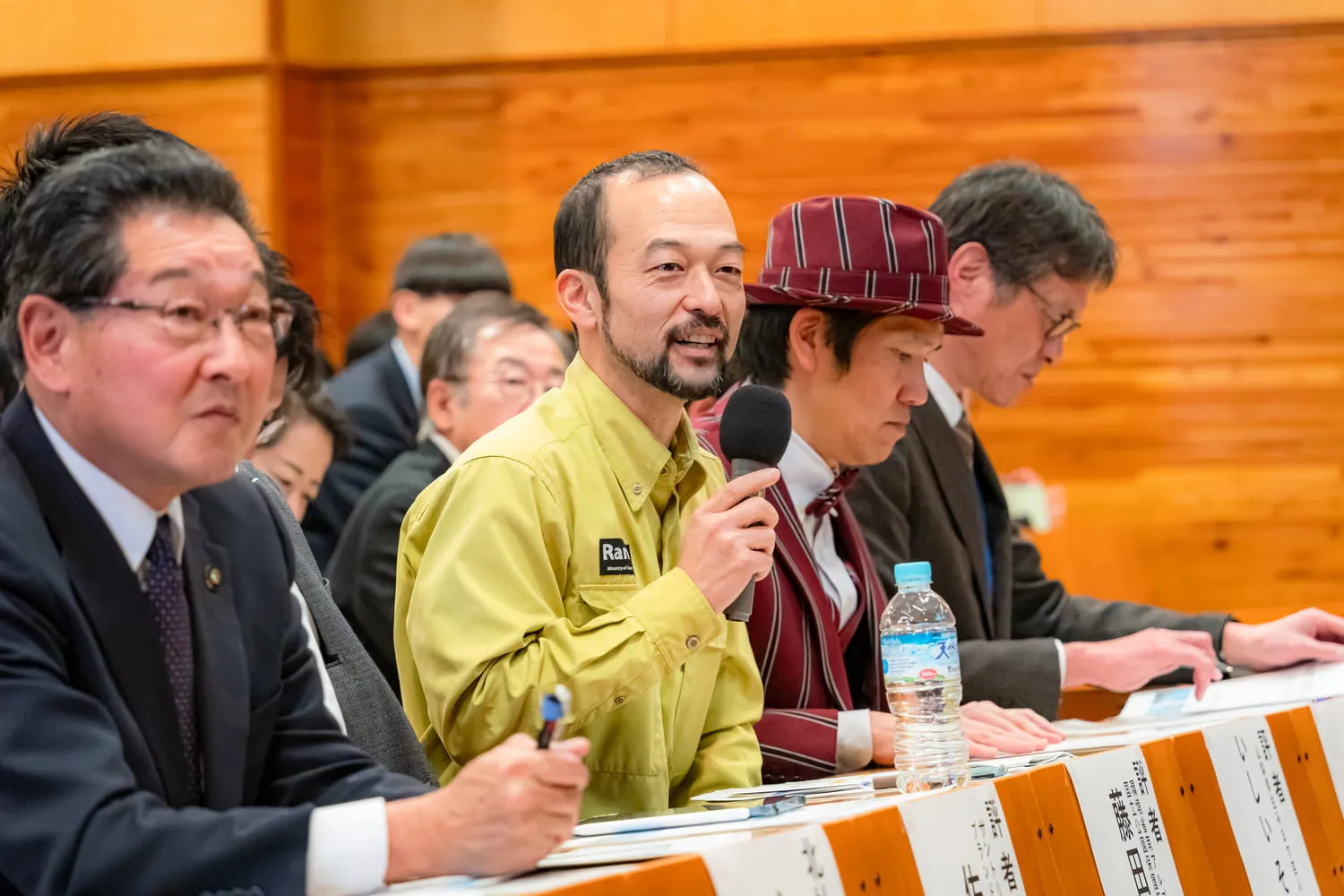 2025水の山ユースアイデアプロジェクト 発表会の様子 質疑-藤田氏