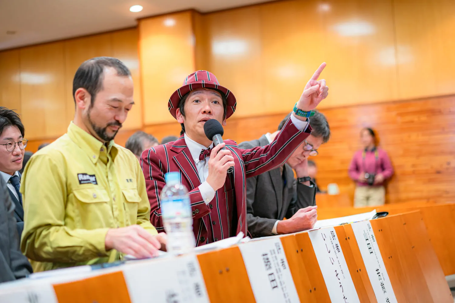 2025水の山ユースアイデアプロジェクト 発表会の様子 質疑-いしい氏