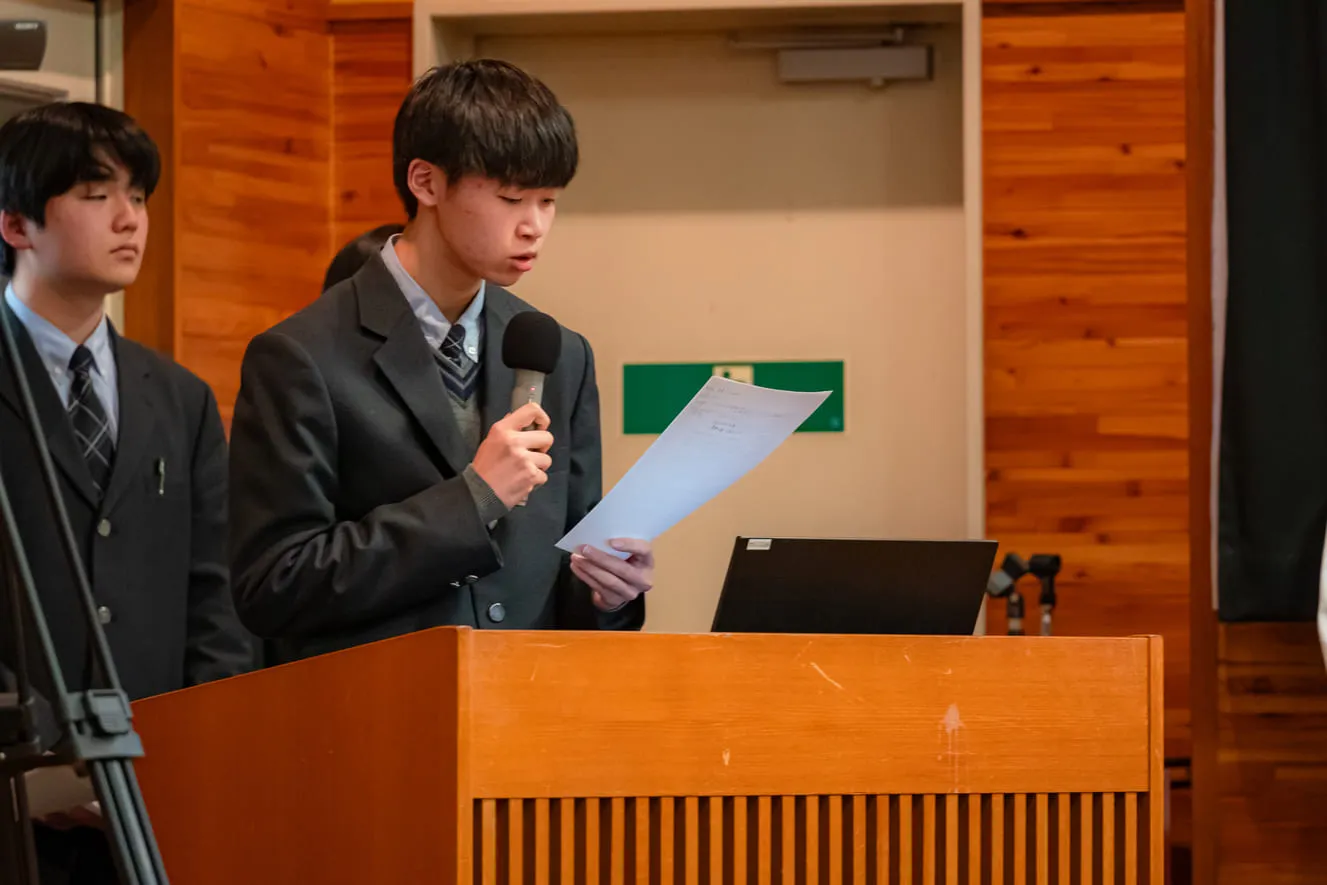 2025水の山ユースアイデアプロジェクト 発表会の様子 帝京第三高校002
