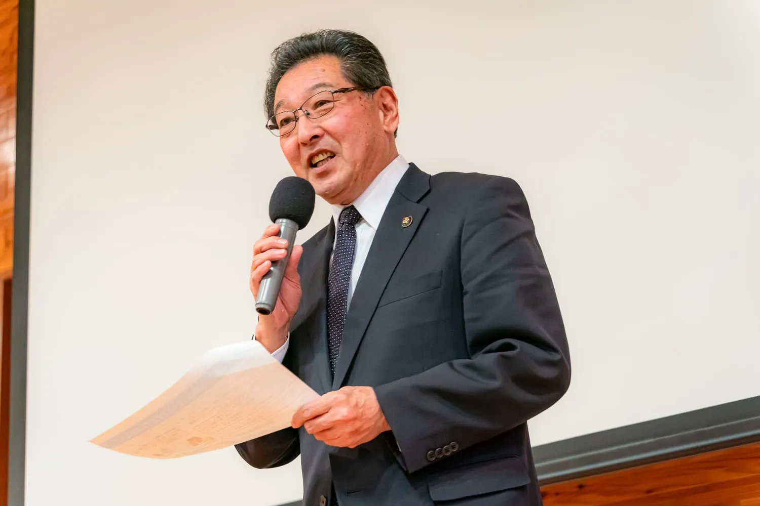 2025水の山ユースアイデアプロジェクト 発表会の様子 総評 大柴市長