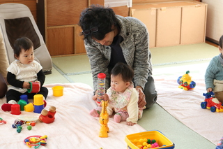 親子のふれあい