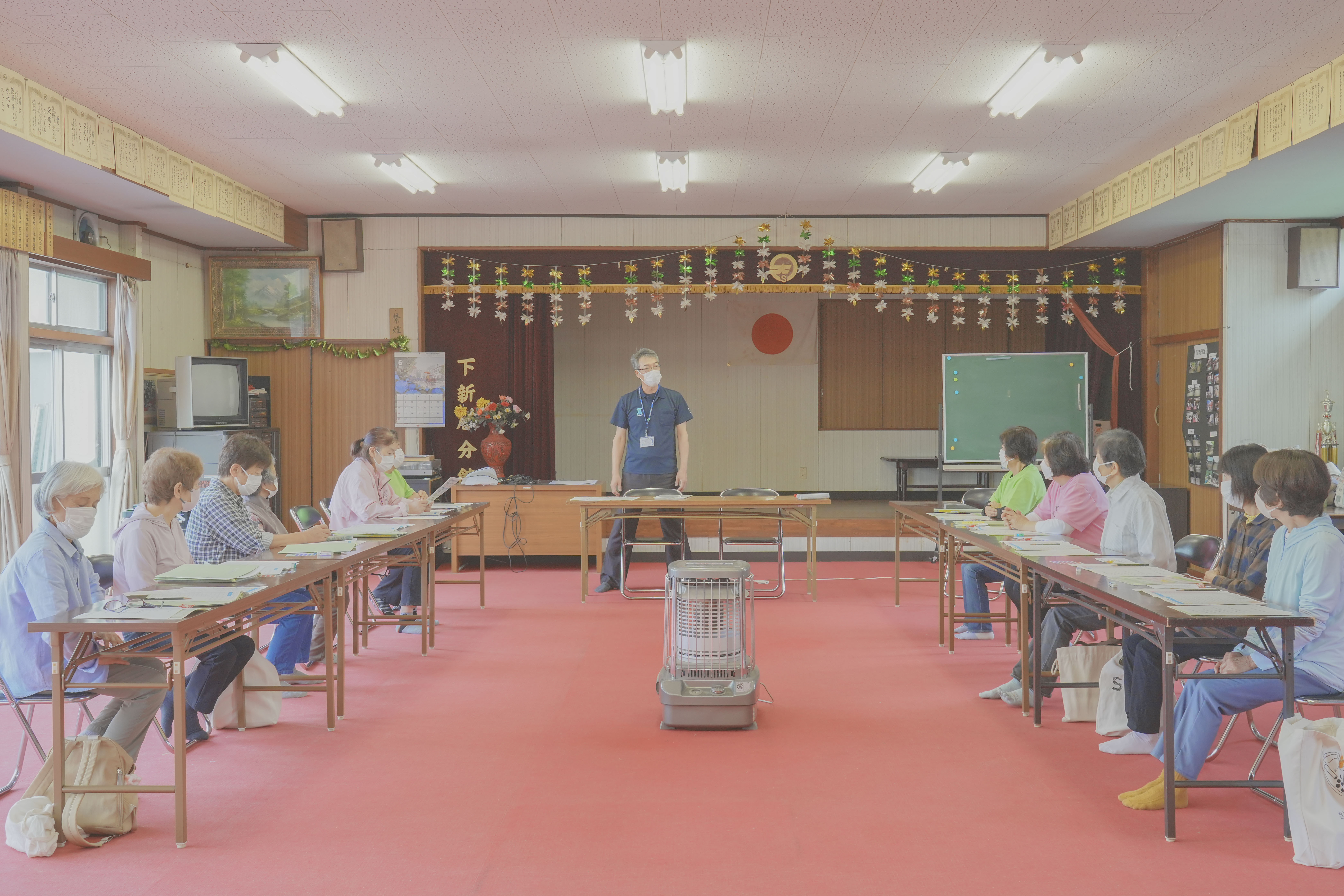 【通いの場通信♪】下新居公民館カフェの活動の様子が届きました!