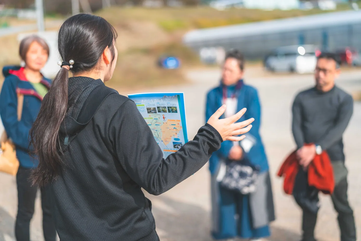 水の山プロジェクト-説明風景