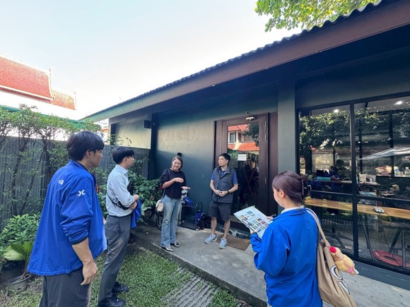 デジタルノマド現地視察の様子