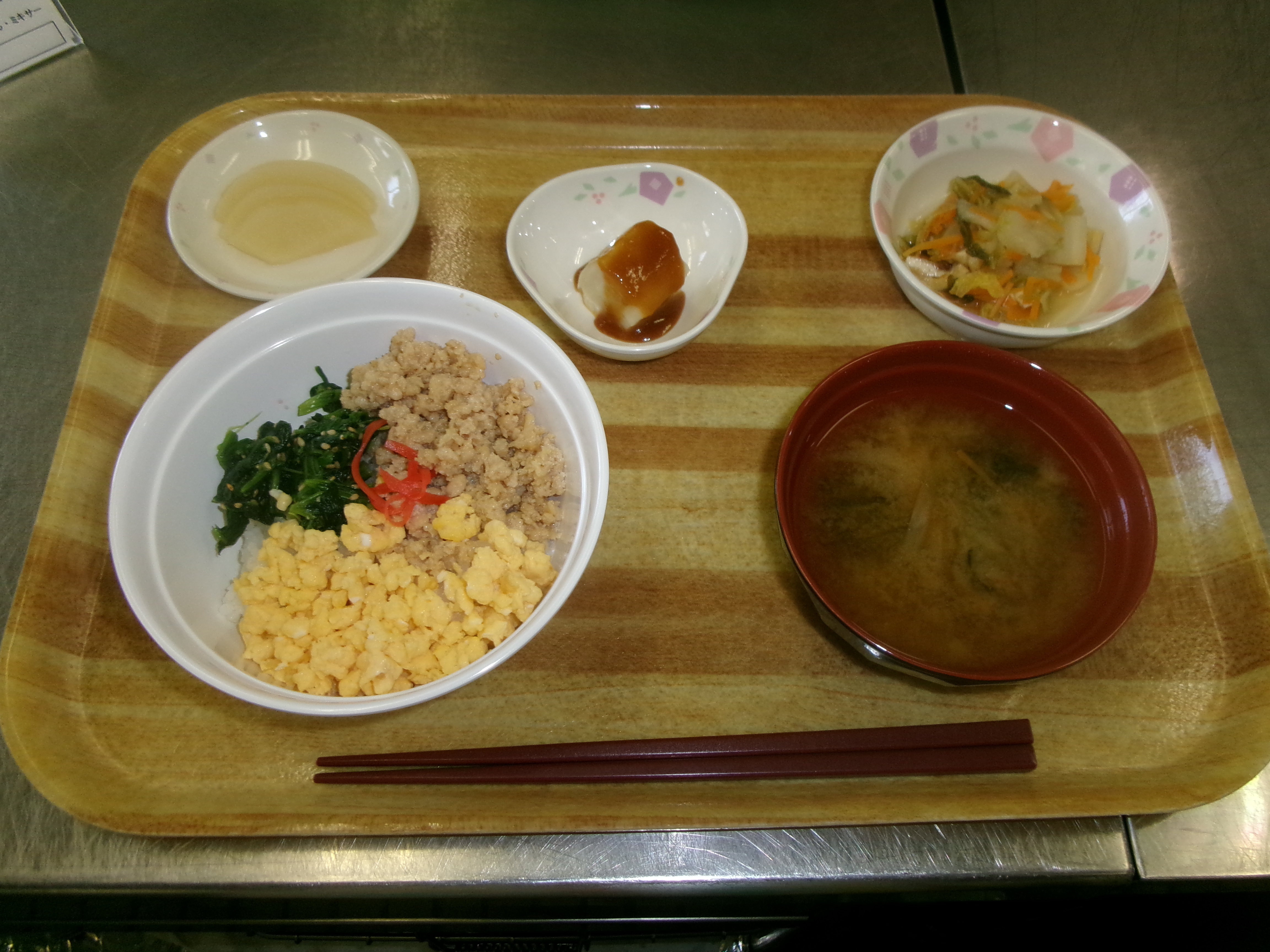 手作りの温かい食事