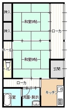 間取図(平屋) (JPG 27.7KB)