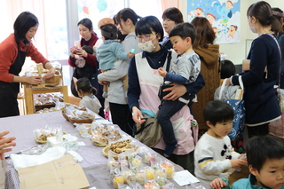 出店者とのふれあい