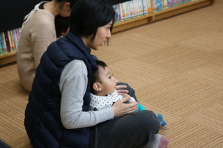 親子の様子