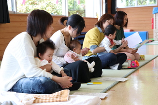 親子の様子