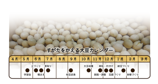 すがたをかえる大豆 小学校３年生対象 山梨県北杜市 月見里県星見里市 公式サイト