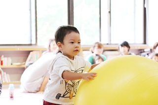 やる気満々の子ども