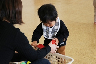 小さな子どももチャレンジ