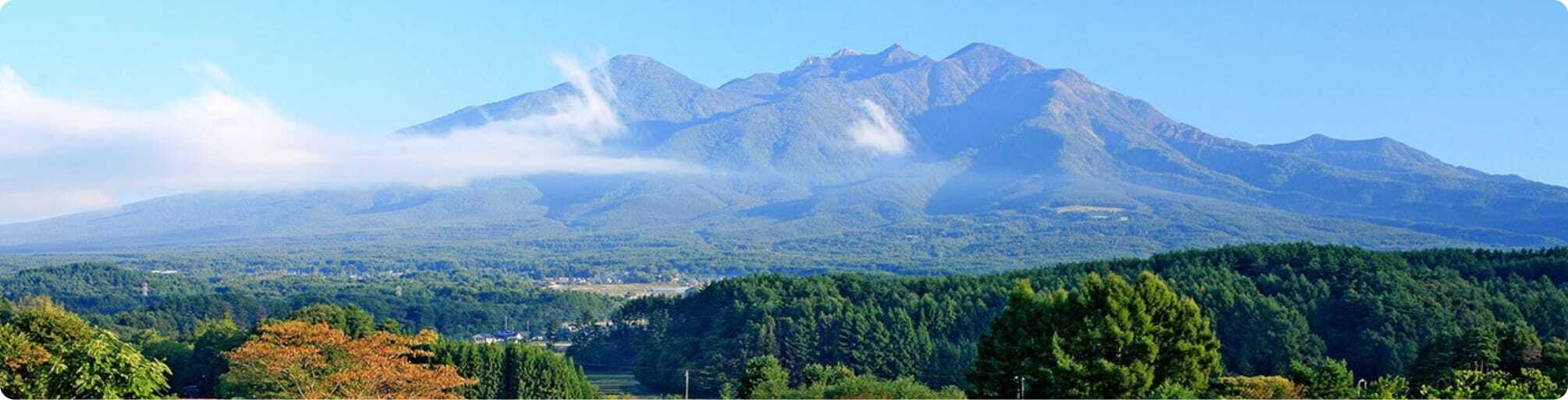 北杜市の山岳風景